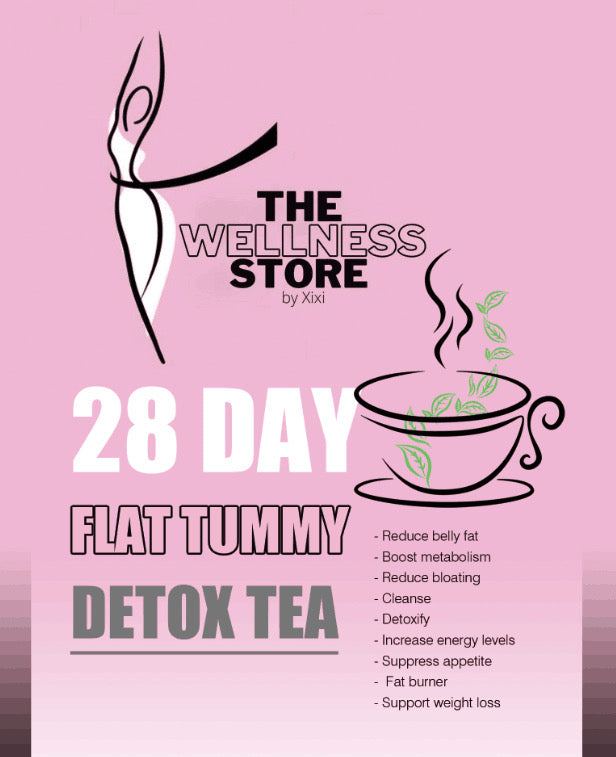28 Days Flat Tummy Detox Tea