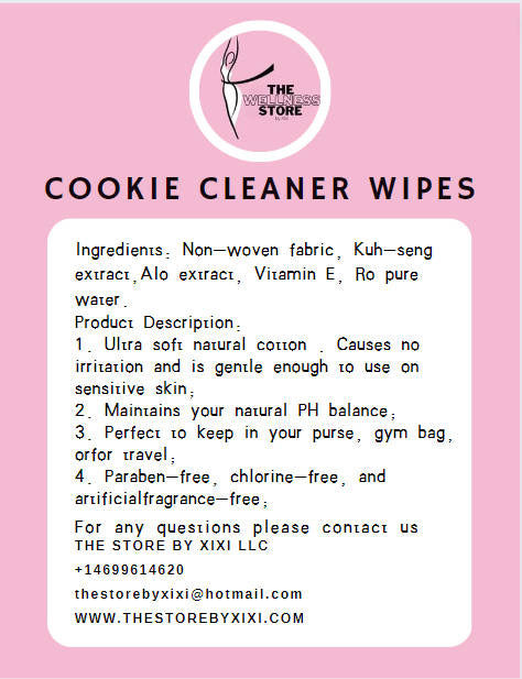 Sweet Cookie Cleaner Wipes