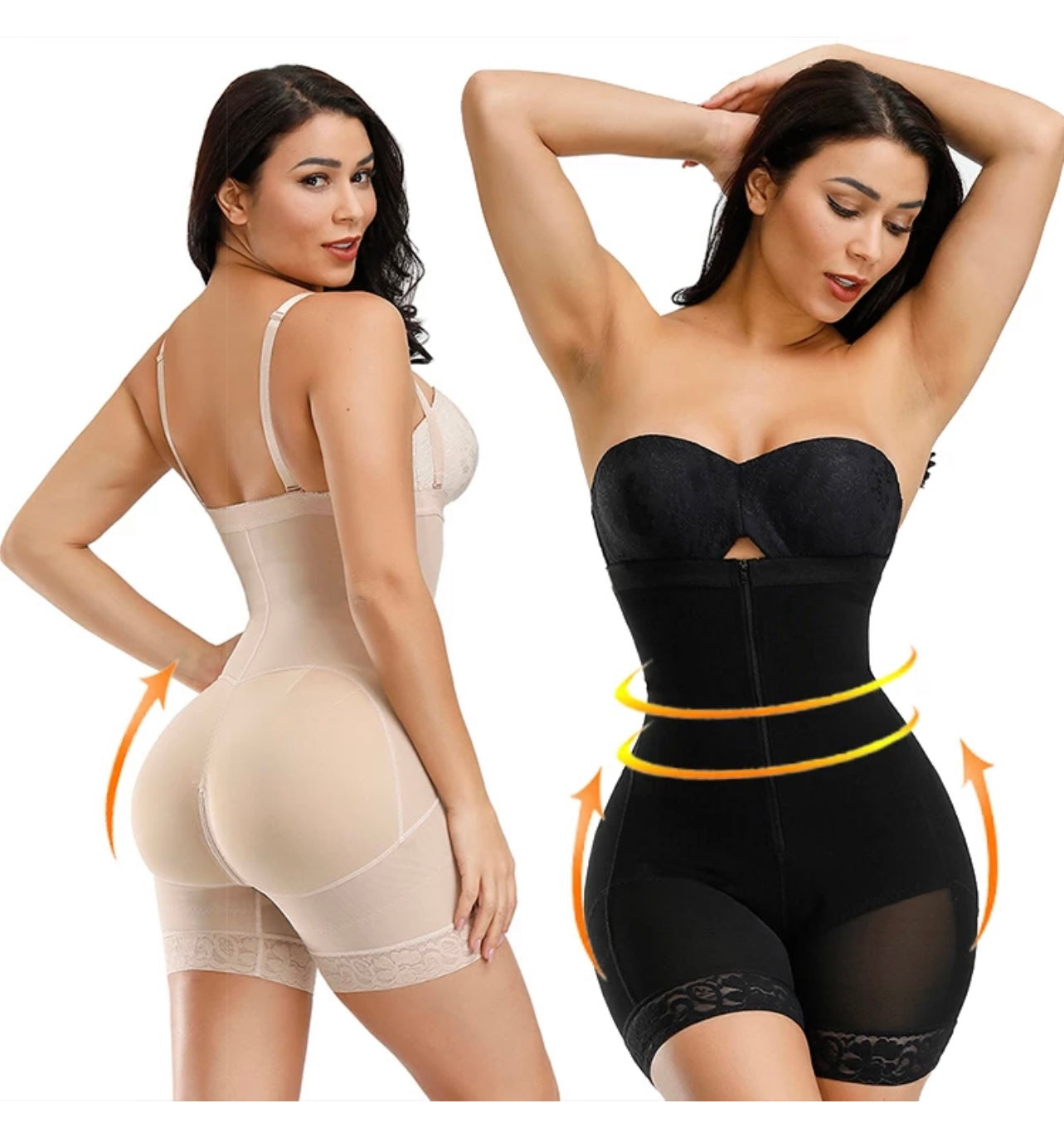 BODY SHAPER WITH ZIPPER